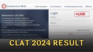 CLAT 2024 RESULT